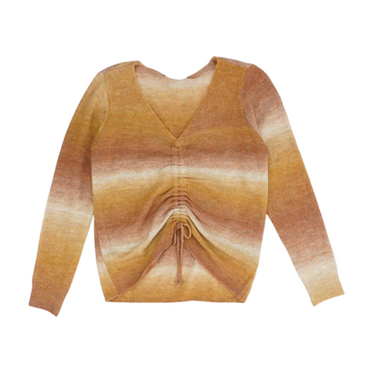 Multi Color Block Pullover Sweater