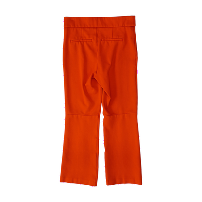 Orange Straight Pants