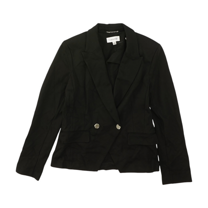 Black Solid Blazer