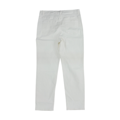 White Straight Jeans