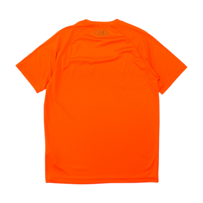 Orange Solid Active T-Shirt