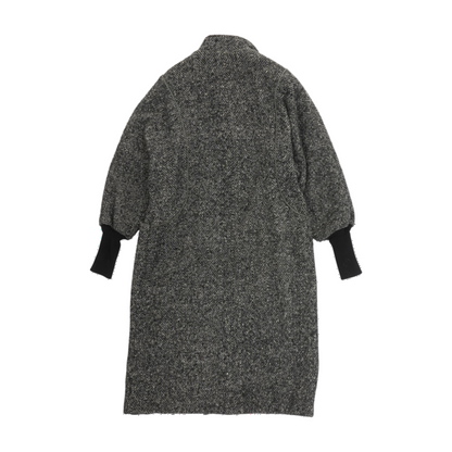 Vintage Gray Solid Coat