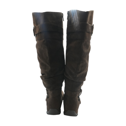Brown Knee-High Boots
