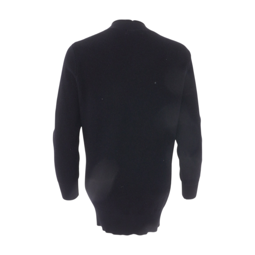 Black Cardigan Sweater