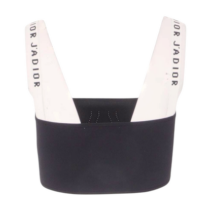 Black Stretch Viscose Bralette
