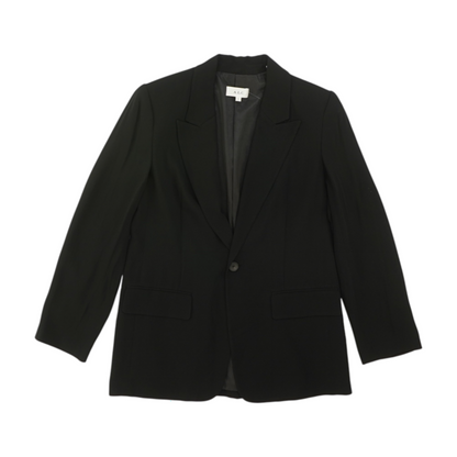 Black Solid Blazer