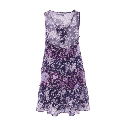 Navy Floral Mini Dress