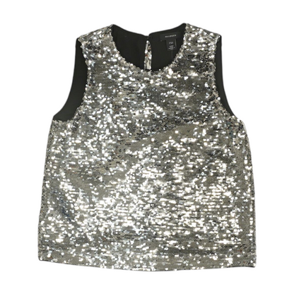 Silver Petite Blouse