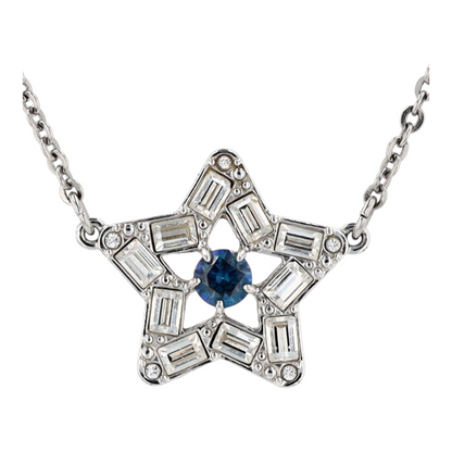 Costume Cubic Zirconia Pendant Necklace