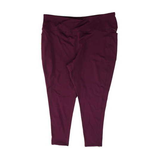 Nicole Miller Purple Plus Size Active Leggings – Image 1
