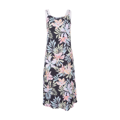 Multi Tropical Midi Dress