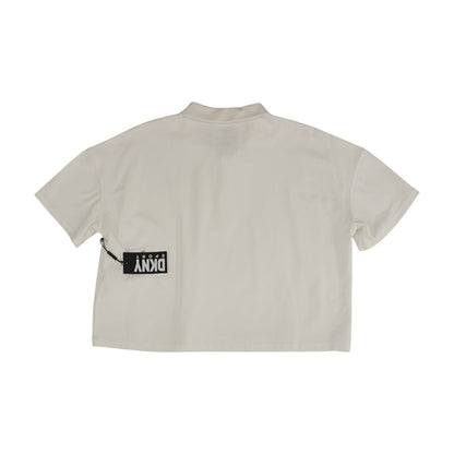 White Solid Polo