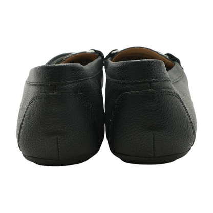 Black Slip-On Flats