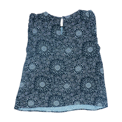 Black Print Blouse