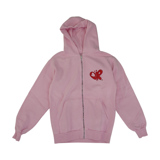 Pink Graphic Active Jacket