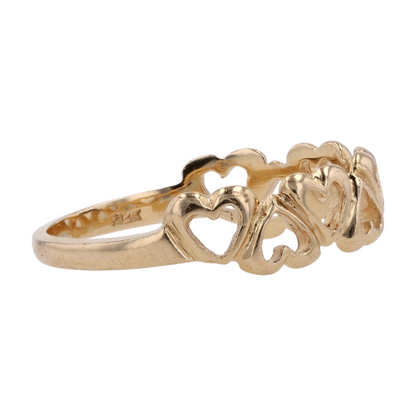14K Yellow Gold Fashion Ring