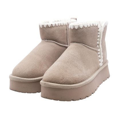 Gray Winter Boots