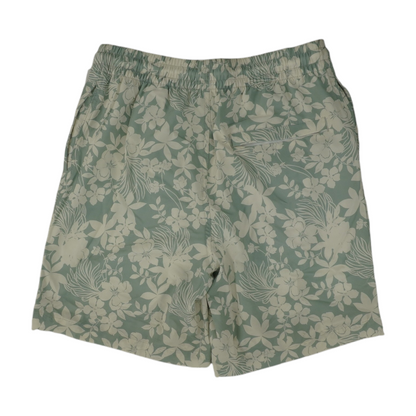 Green Floral Swim Bottom