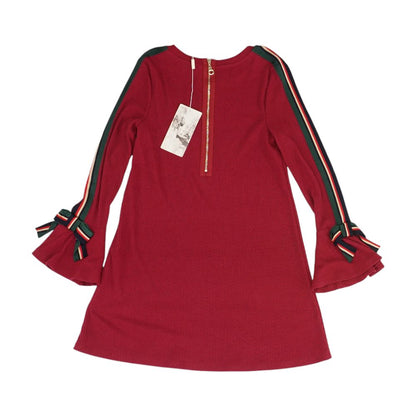 Red Solid Dress