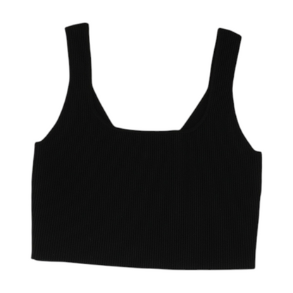 Black Cropped Blouse