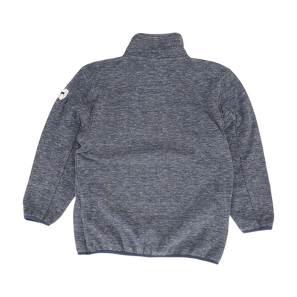 Navy Solid 1/4 Zip Pullover