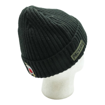 Black Green Bay Packers Beanie Hat