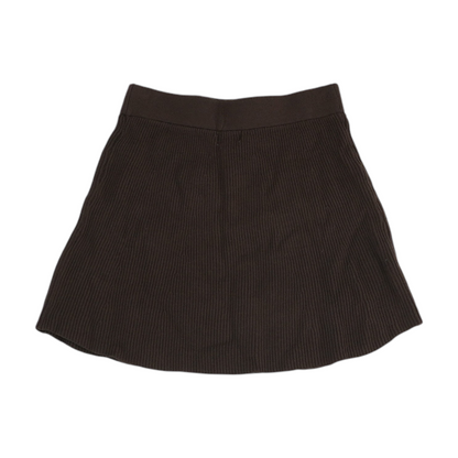 Brown Petite Mini Skirt