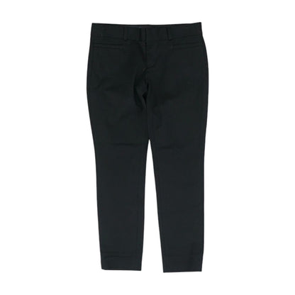 Black Solid Pants