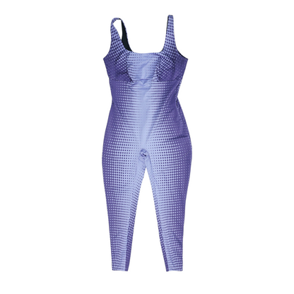 Purple Polka Dot Jumpsuit