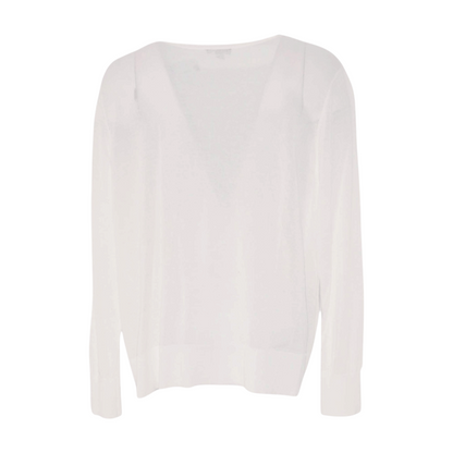 White Plus Cardigan