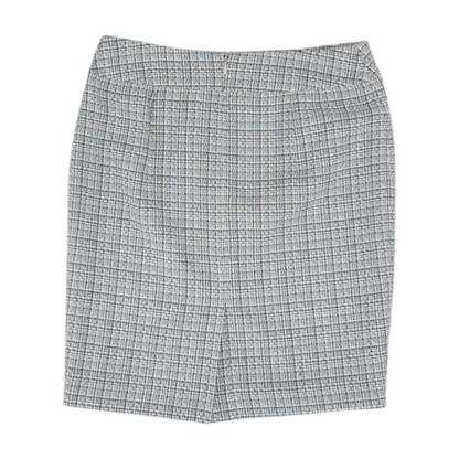 Multi Petite Check Mini Skirt