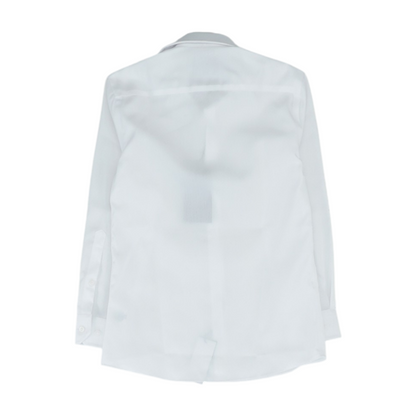 White Long Sleeve Button Down