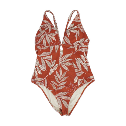 Red Tropical One-Piece