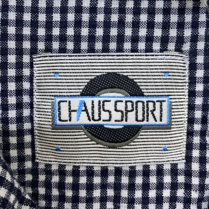 Vintage Blue Check Button Down