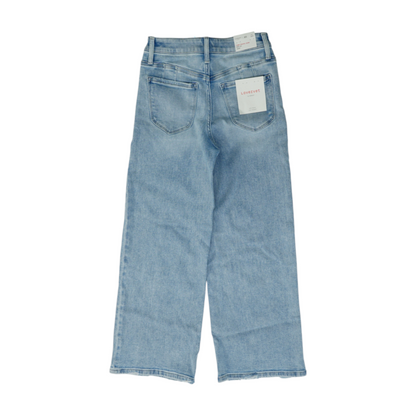 Blue Wide Leg Jeans