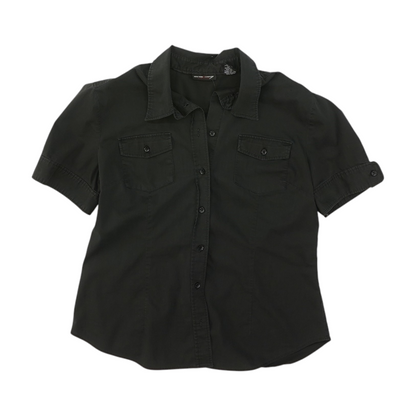 Black Button Down