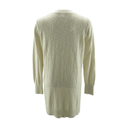 Beige Cardigan Sweater