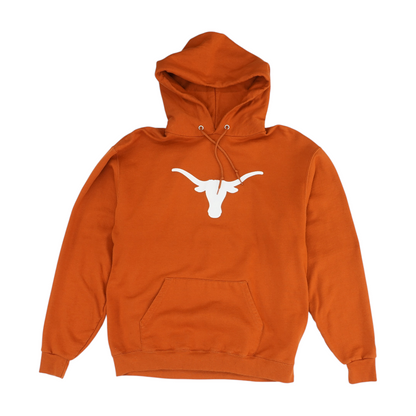 Orange Texas Longhorns Solid Hoodie Pullover