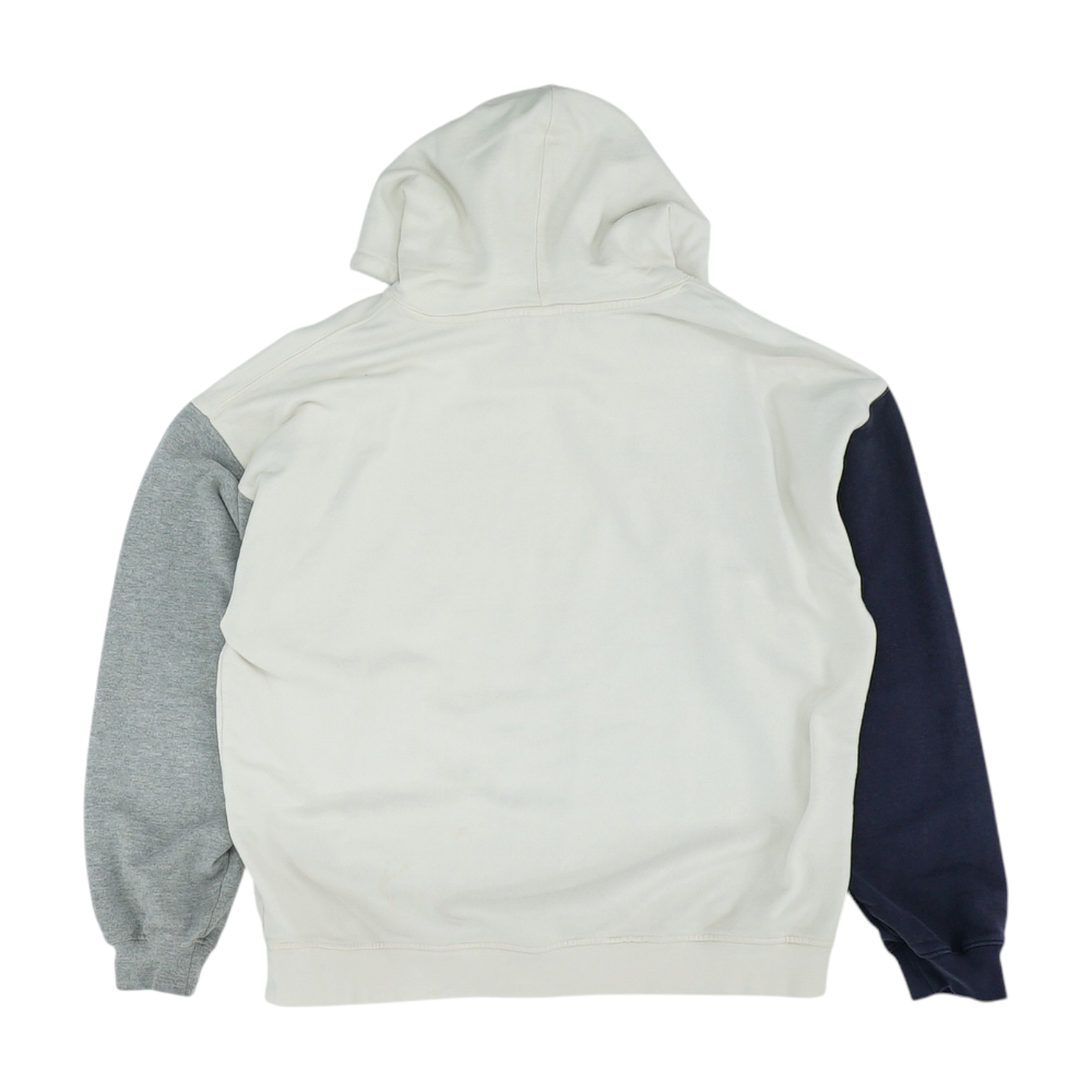 Beige Graphic Hoodie Pullover