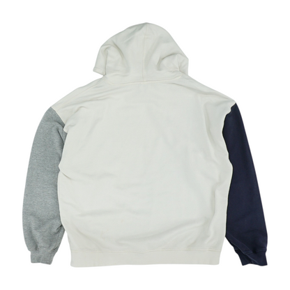 Beige Graphic Hoodie Pullover