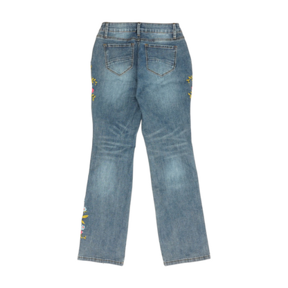 Blue Straight Jeans