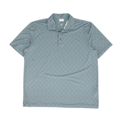 Blue Print Short Sleeve Polo