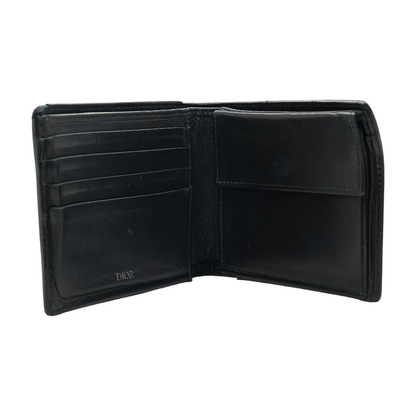 Saddle Bifold Wallet in Black