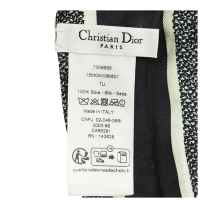 Black and White 30 Montaigne Mitzah Scarf