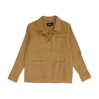 Tan Solid Jacket