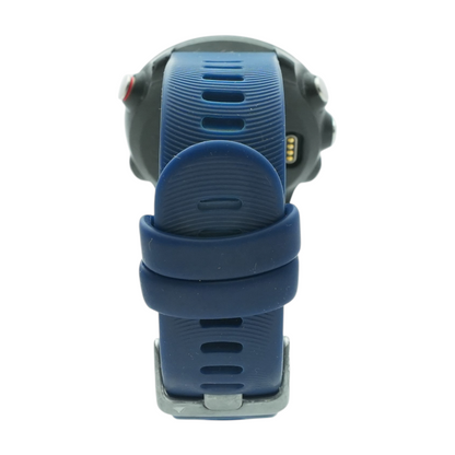 42mm Forerunner 245 Black Smartwatch Blue Band S/M