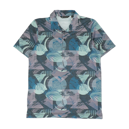 Multi Tropical Short Sleeve Polo