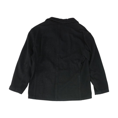 Black Topcoat Jacket