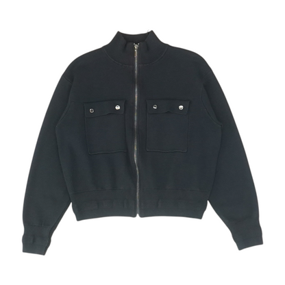 Navy Solid Jacket