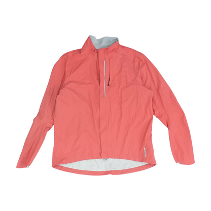 Pink Solid Rain Jacket